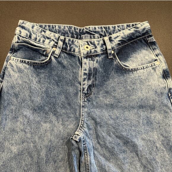 NWOT Ragged Jeans Wide Leg Acid Wash, Women's Size 26 - Picture 2 of 8